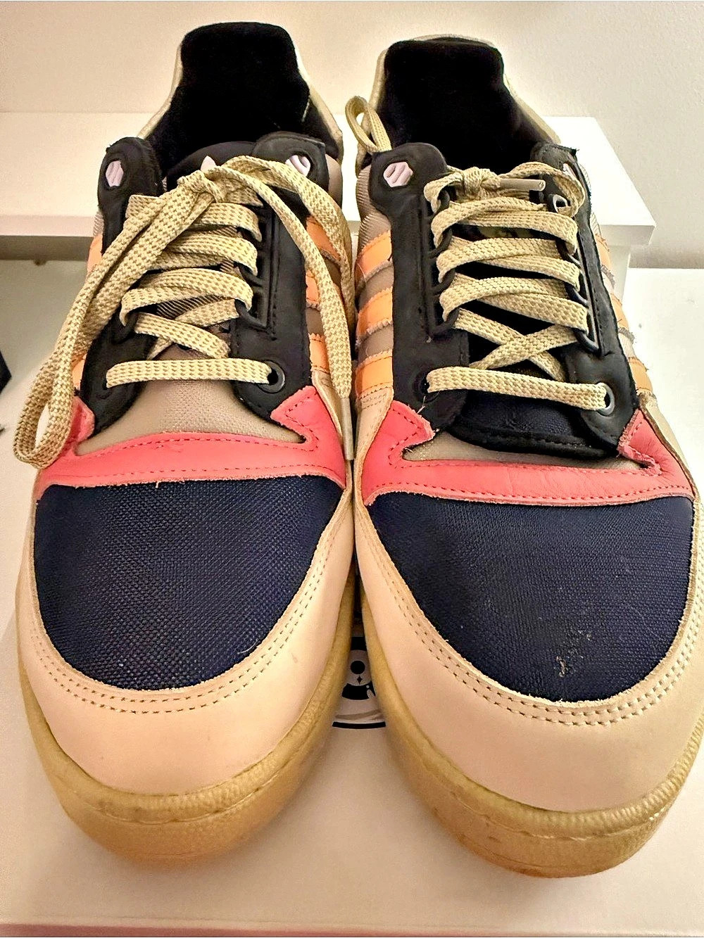 adidas Bad Bunny Forum PWR Men's Sneakers Black & Pink US 14